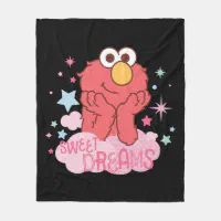 Sesame Street Elmo Sweet Dreams Fleece Blanket Zazzle
