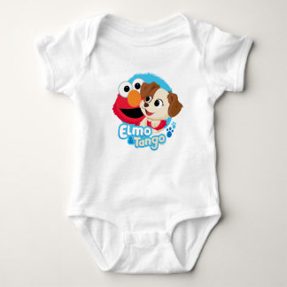 Sesame Street | Elmo & Tango Badge Baby Bodysuit