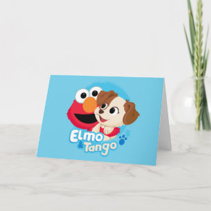 Sesame Street Elmo & Tango Badge Card