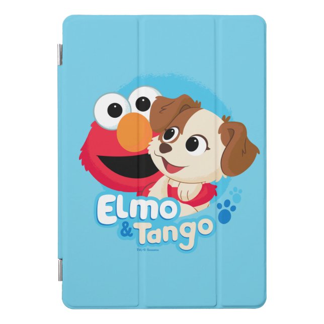 Sesame Street | Elmo & Tango Badge iPad Pro Cover (Front)