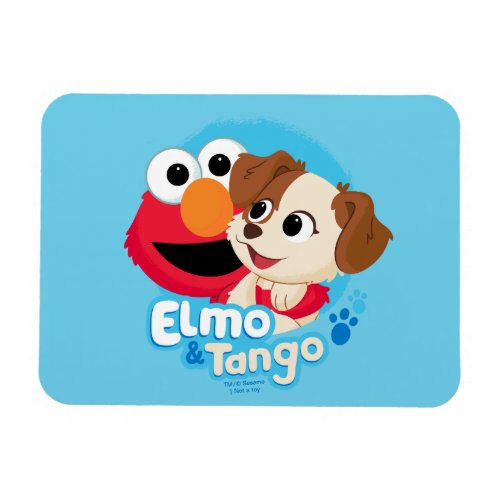 Sesame Street  Elmo  Tango Badge Magnet