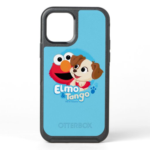Sesame Street | Elmo & Tango Badge OtterBox Symmetry iPhone 12 Case