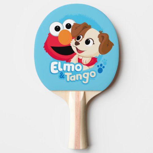 Sesame Street  Elmo  Tango Badge Ping Pong Paddle