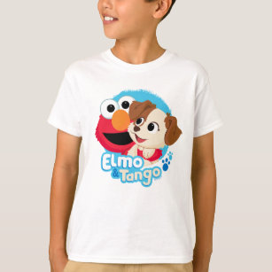 Sesame Street   Elmo & Tango Badge T-Shirt