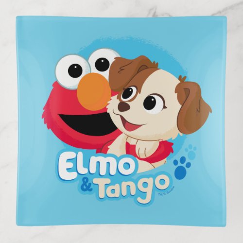 Sesame Street  Elmo  Tango Badge Trinket Tray