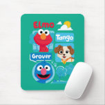 Sesame Street | Elmo, Tango, &amp; Grover Park Graphic Mouse Pad