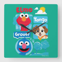 Sesame Street | Elmo, Tango, & Grover Park Graphic