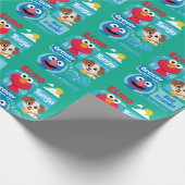 Sesame Street | Elmo, Tango, & Grover Park Graphic Wrapping Paper (Corner)