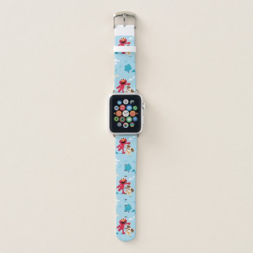 Sesame Street  Elmo  Tango Pattern Apple Watch Band