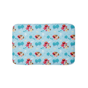 Sesame Street Elmo & Tango Pattern Bath Mat