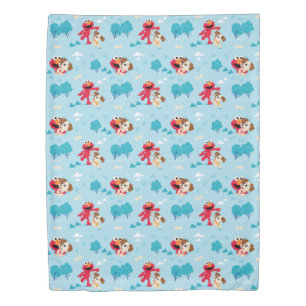 Sesame Street   Elmo & Tango Pattern Duvet Cover