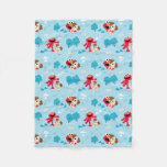 Sesame Street | Elmo &amp; Tango Pattern Fleece Blanket