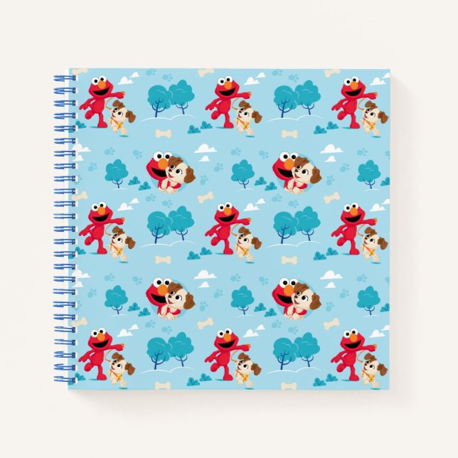 Sesame Street | Elmo & Tango Pattern Notebook (Front)