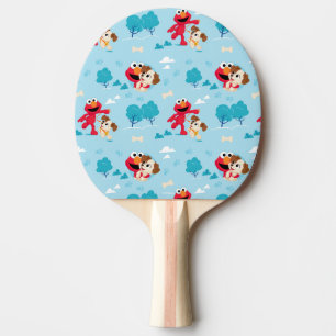 Sesame Street Elmo & Tango Pattern Ping Pong Paddle