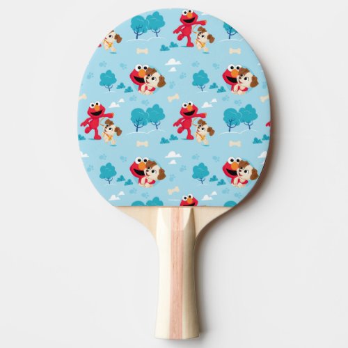Sesame Street  Elmo  Tango Pattern Ping Pong Paddle