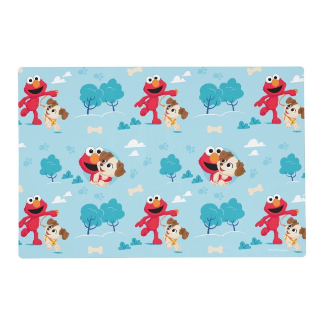 Sesame Street | Elmo & Tango Pattern Placemat (Front)