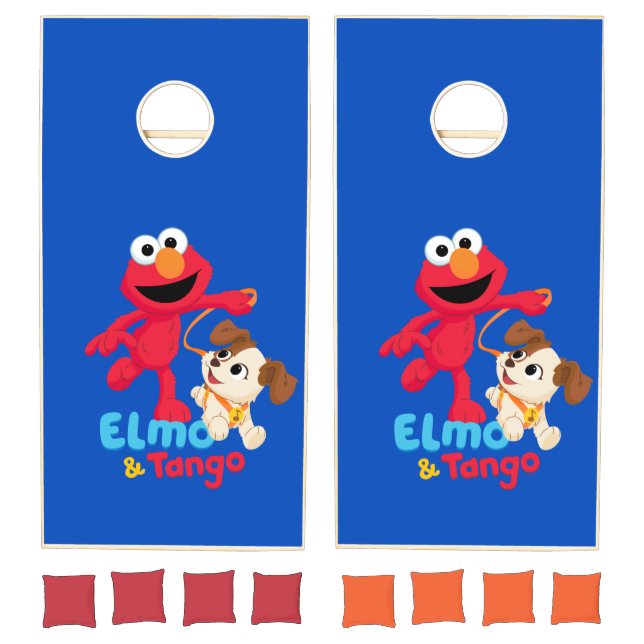 Sesame Street | Elmo & Tango Running Cornhole Set (Set)