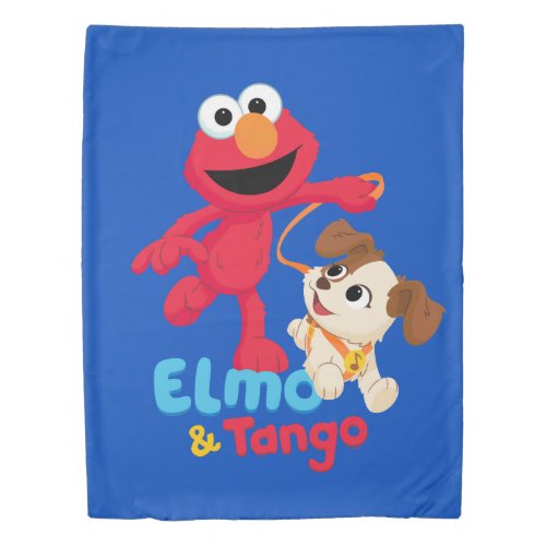 Sesame Street  Elmo  Tango Running Duvet Cover