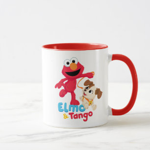 Sesame Street Elmo & Tango Running Mug