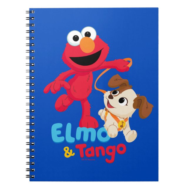 Sesame Street | Elmo & Tango Running Notebook (Front)