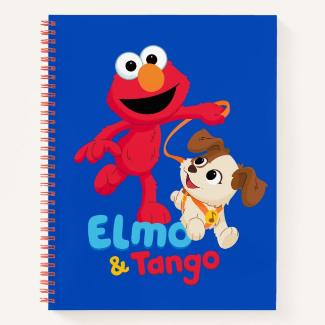 Sesame Street | Elmo & Tango Running Notebook (Front)