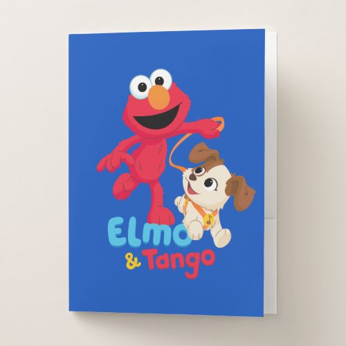 Sesame Street  Elmo  Tango Running Pocket Folder