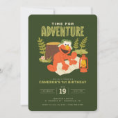 Sesame Street - Elmo | Time for Adventure Invitation (Front)