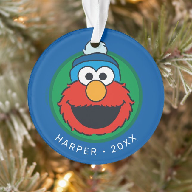 Sesame Street Elmo Winter Elmo Beanie Ornament (Tree)