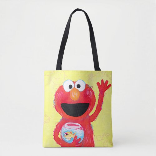 Sesame Street  Elmo with Goldfish Tote Bag