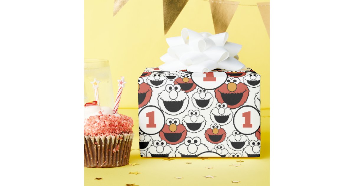Sesame Street | Elmo Wrapping Paper | Zazzle
