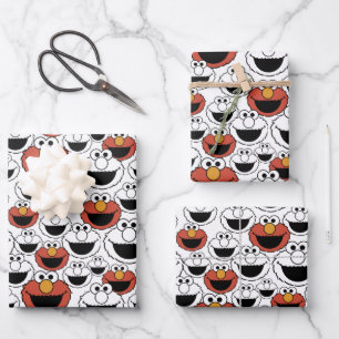 Sesame Street Elmo Wrapping Paper Sheets