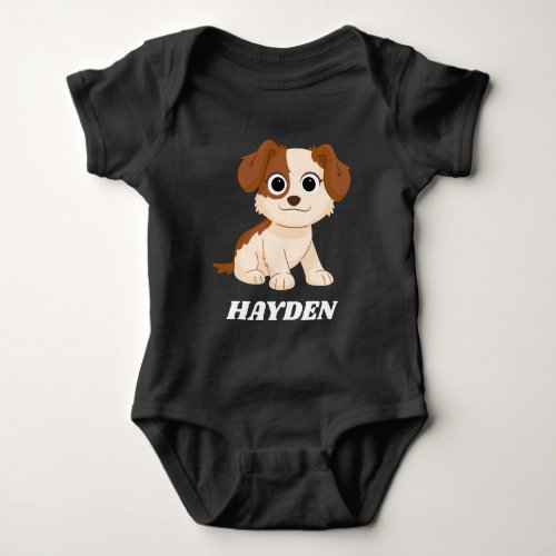 Sesame Street  Elmos Puppy Tango  Add Your Name Baby Bodysuit