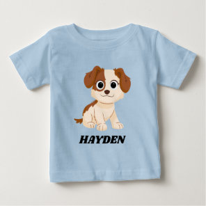 Sesame Street | Elmo's Puppy Tango | Add Your Name Baby T-Shirt