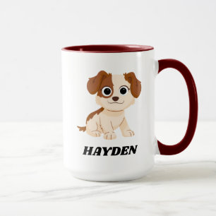 Sesame Street Elmo's Puppy Tango Add Your Name Mug