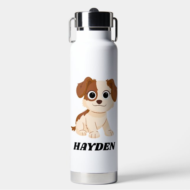 Sesame Street | Elmo's Puppy Tango | Add Your Name Water Bottle (Front)
