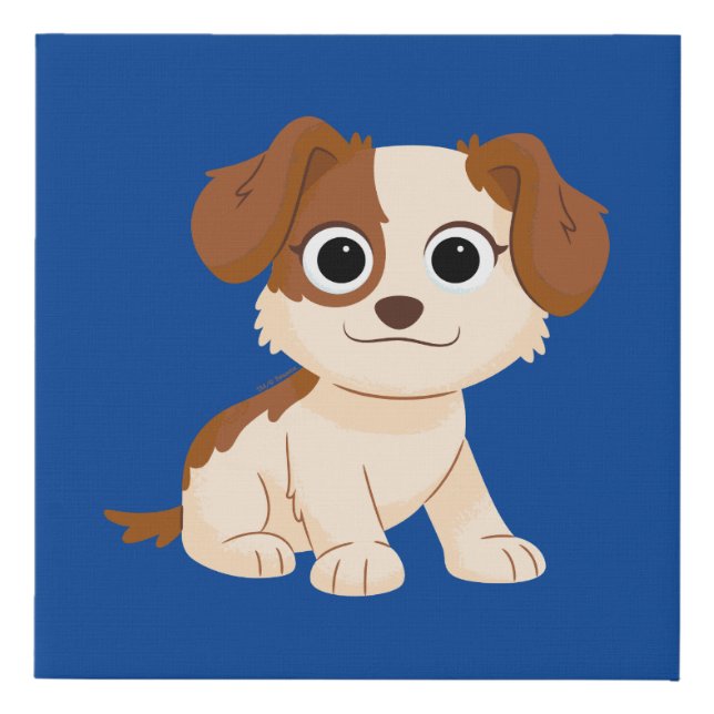 Sesame Street | Elmo's Puppy Tango Faux Canvas Print (Front)