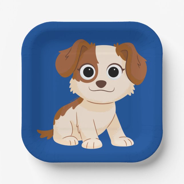 Sesame Street | Elmo's Puppy Tango Paper Plates (Front)