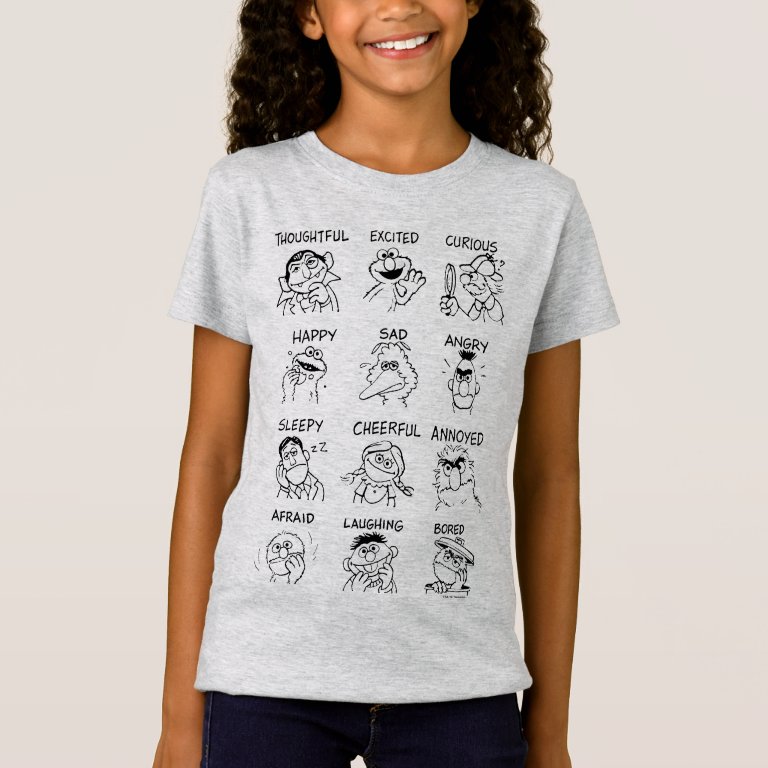 Sesame Street | Emotions &amp; Feelings T-Shirt