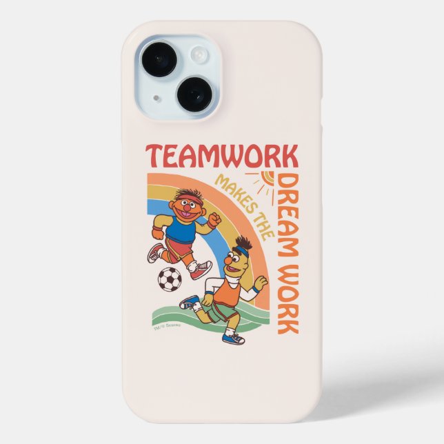 Sesame Street | Ernie & Bert Teamwork Case-Mate iPhone Case (Back)