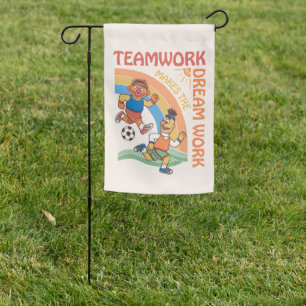 Sesame Street Ernie & Bert Teamwork Garden Flag