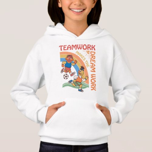 Sesame Street  Ernie  Bert Teamwork Hoodie