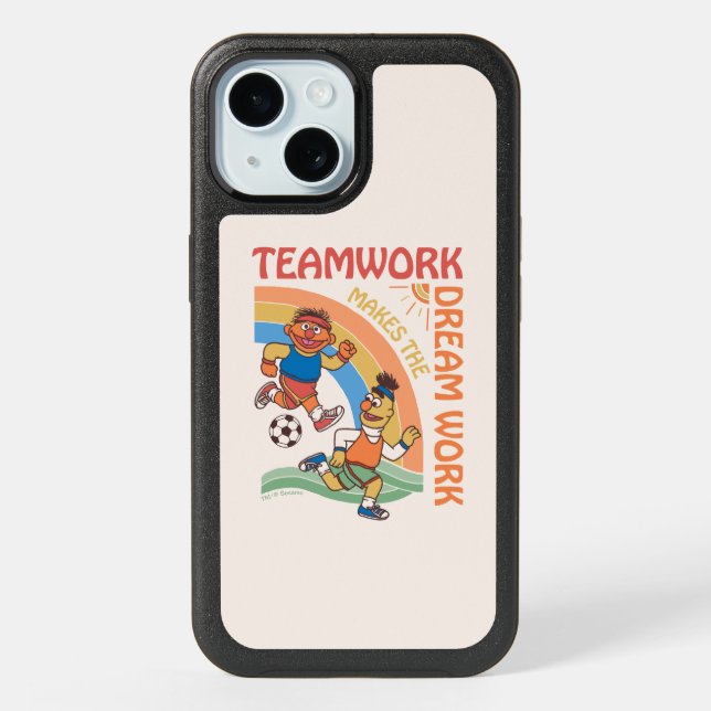 Sesame Street | Ernie & Bert Teamwork iPhone 15 Case (Back)