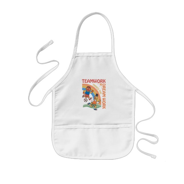 Sesame Street | Ernie & Bert Teamwork Kids' Apron (Front)