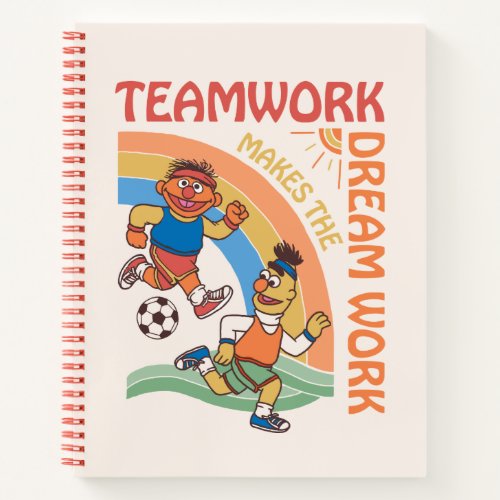 Sesame Street  Ernie  Bert Teamwork Notebook