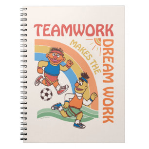 Sesame Street   Ernie & Bert Teamwork Notebook