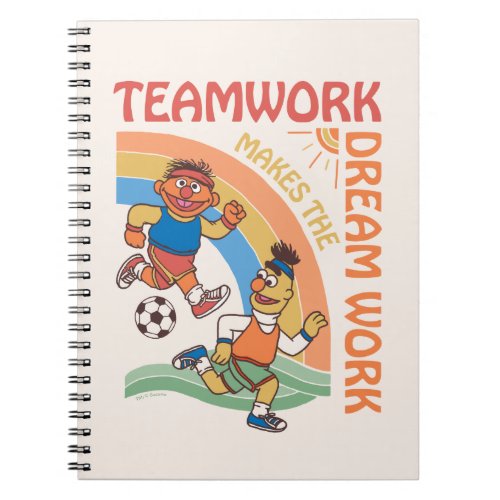 Sesame Street  Ernie  Bert Teamwork Notebook