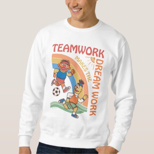 Sesame Street  Ernie  Bert Teamwork Sweatshirt