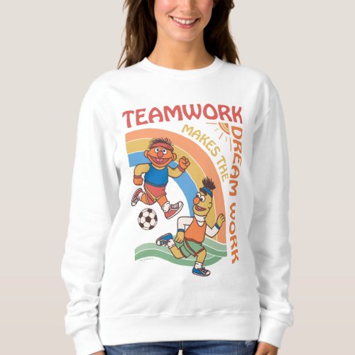 Sesame Street  Ernie  Bert Teamwork Sweatshirt