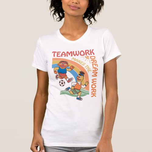 Sesame Street  Ernie  Bert Teamwork T_Shirt