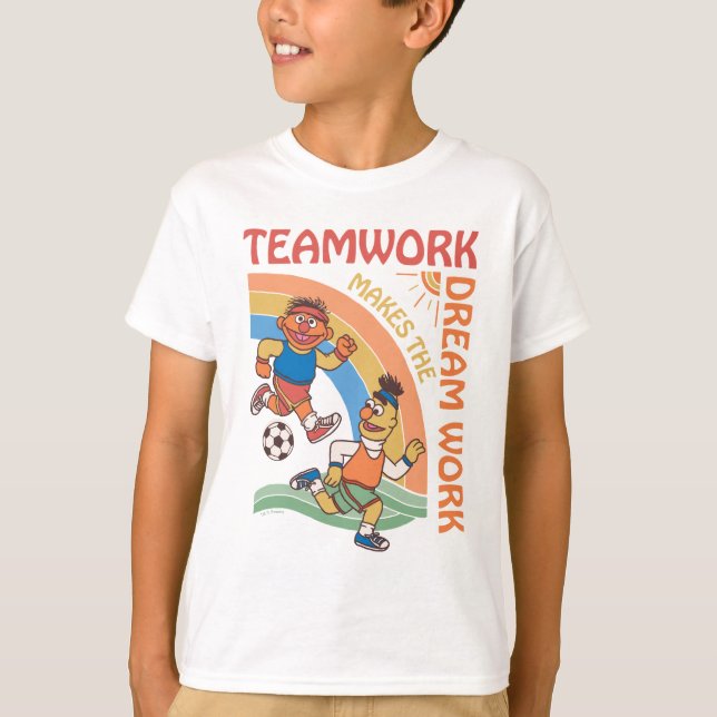 Sesame Street | Ernie & Bert Teamwork T-Shirt (Front)